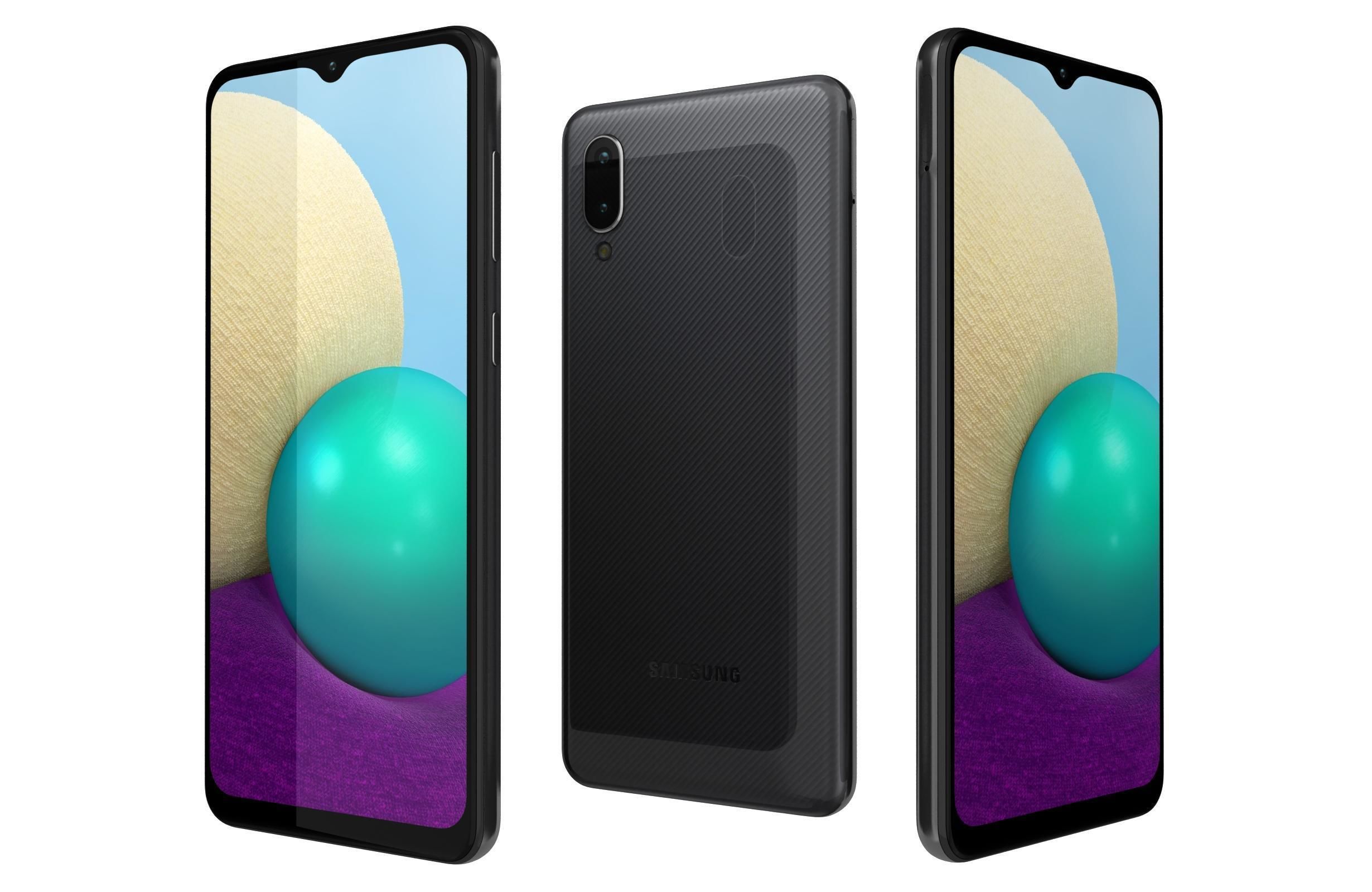 Samsung Galaxy A02 And A02s Collection 3D model_31