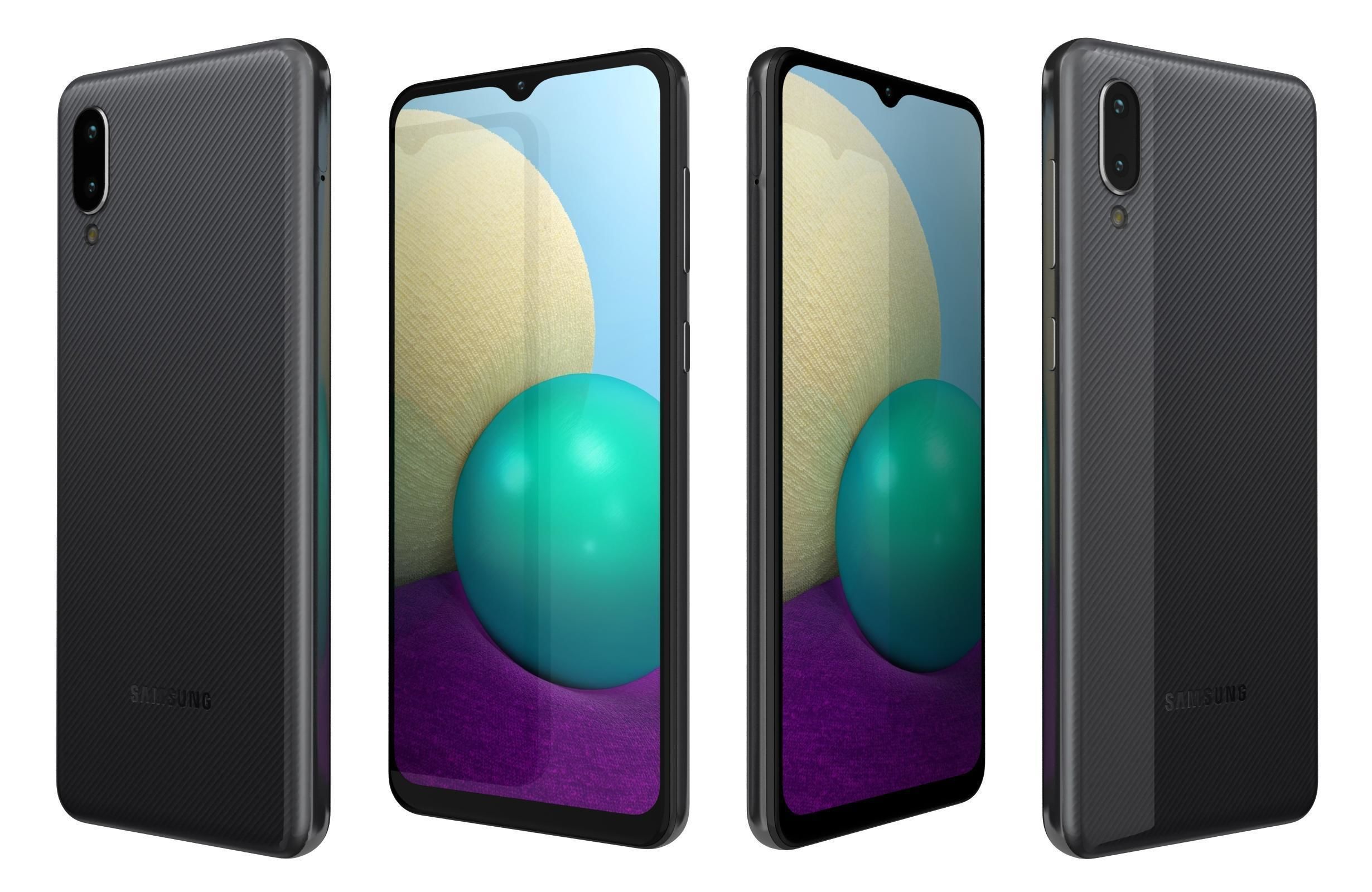 Samsung Galaxy A02 And A02s Collection 3D model_34