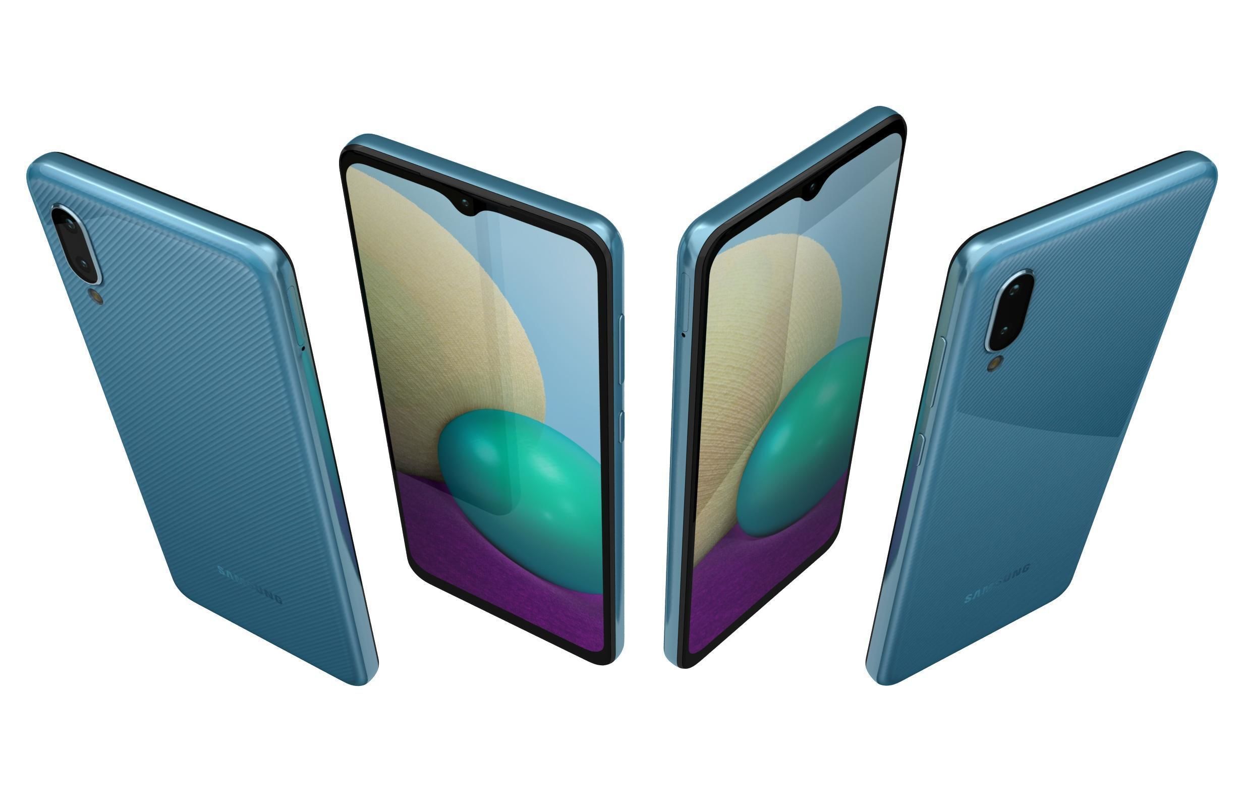 Samsung Galaxy A02 And A02s Collection 3D model_25