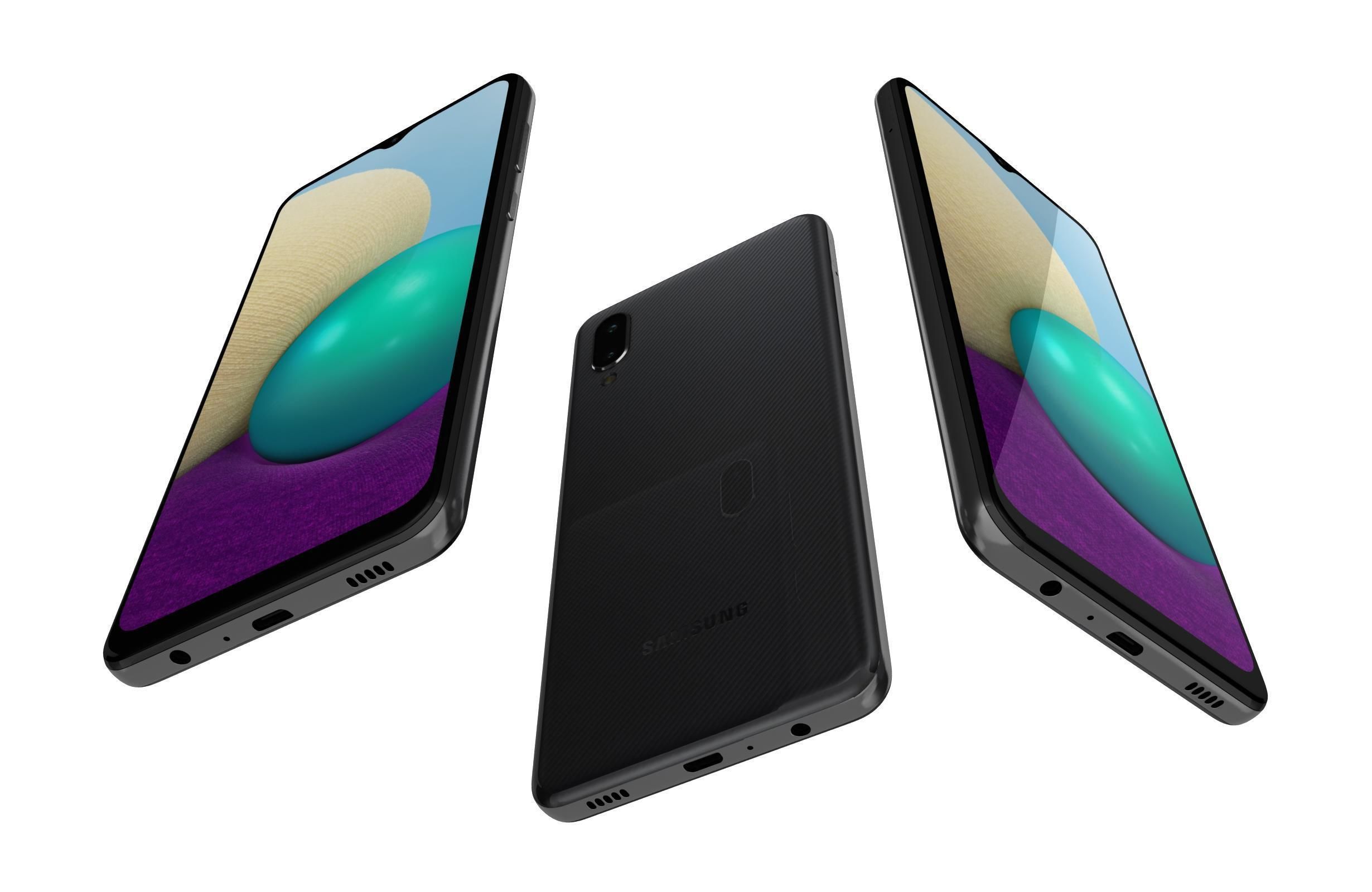 Samsung Galaxy A02 And A02s Collection 3D model_33