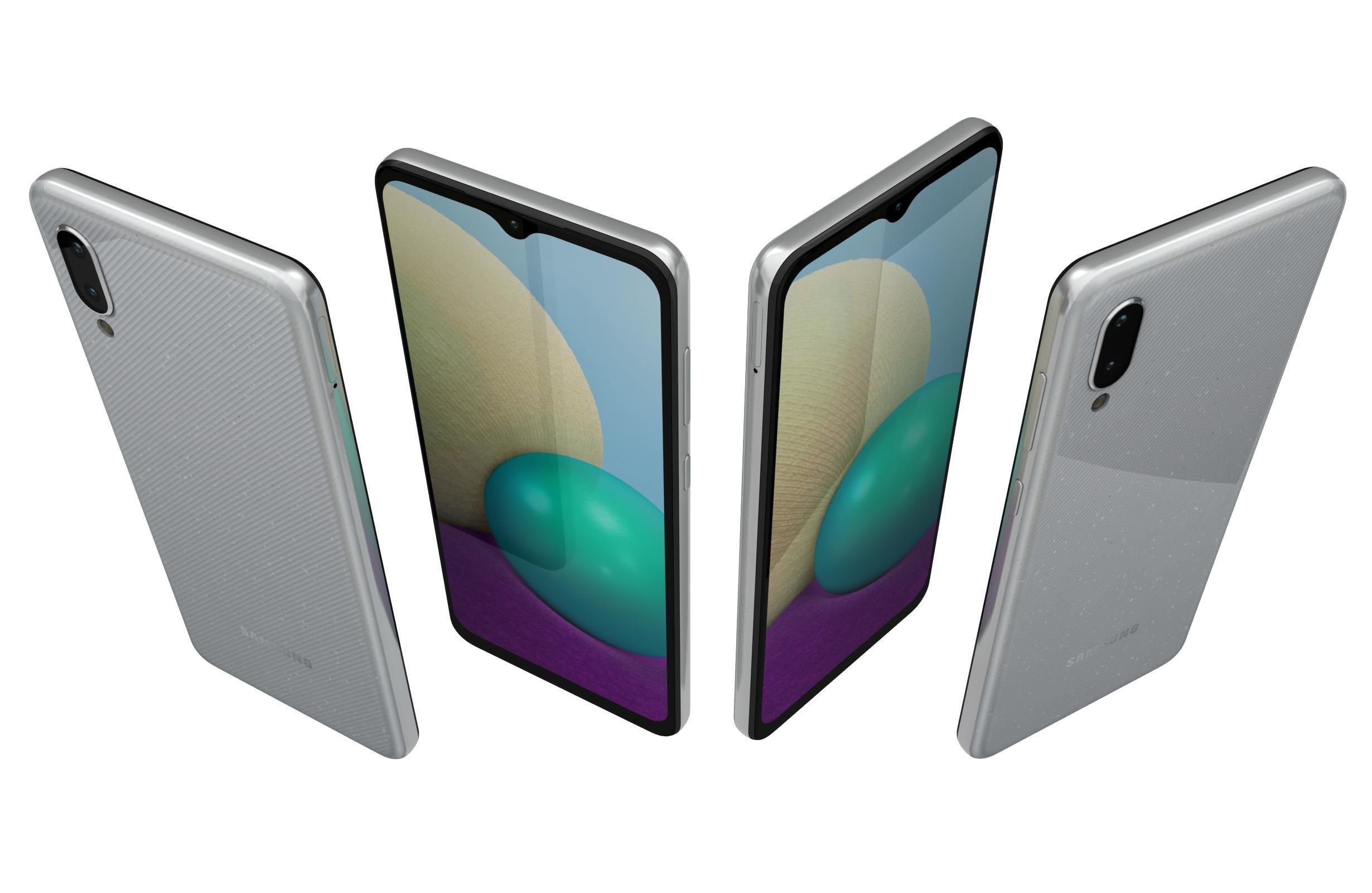 Samsung Galaxy A02 And A02s Collection 3D model_5
