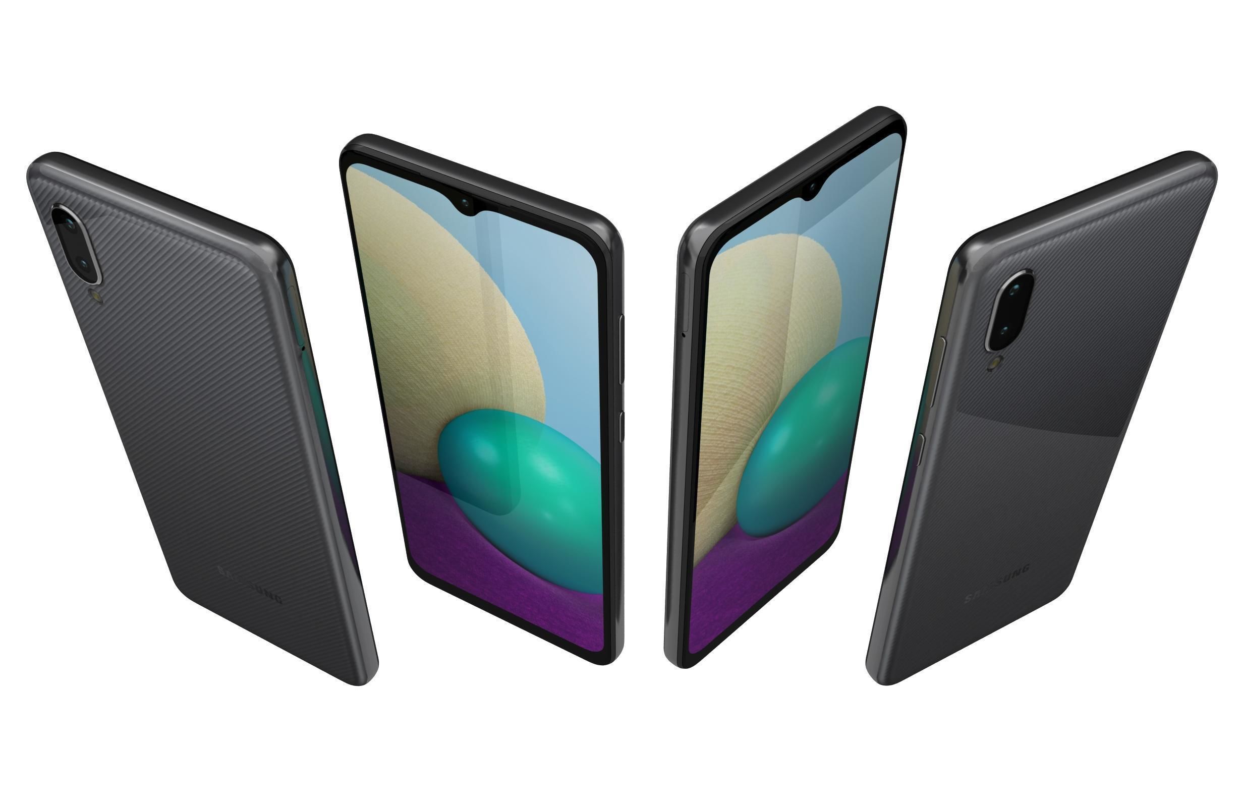 Samsung Galaxy A02 And A02s Collection 3D model_35