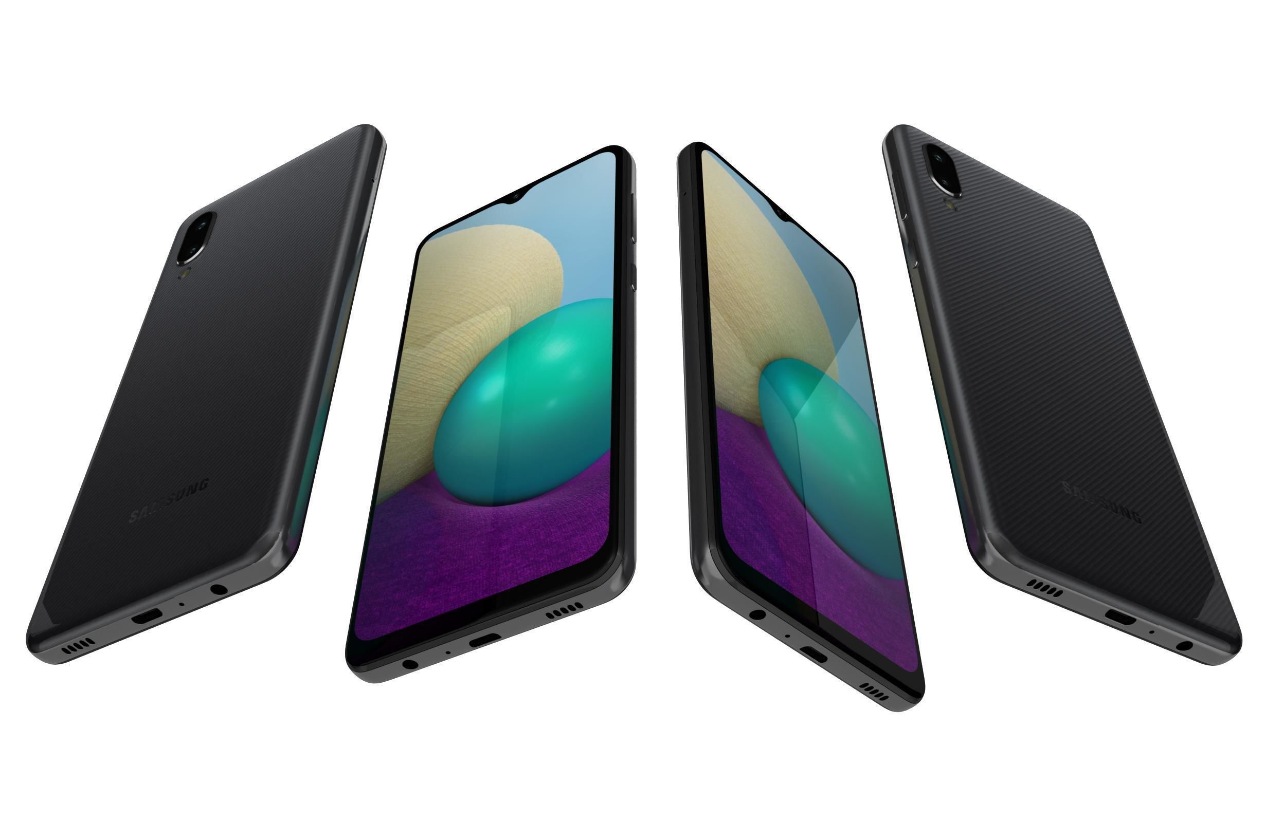 Samsung Galaxy A02 And A02s Collection 3D model_36