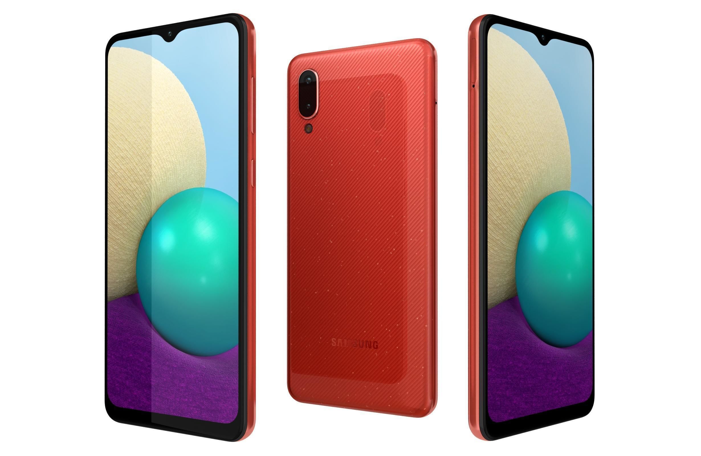 Samsung Galaxy A02 And A02s Collection 3D model_11