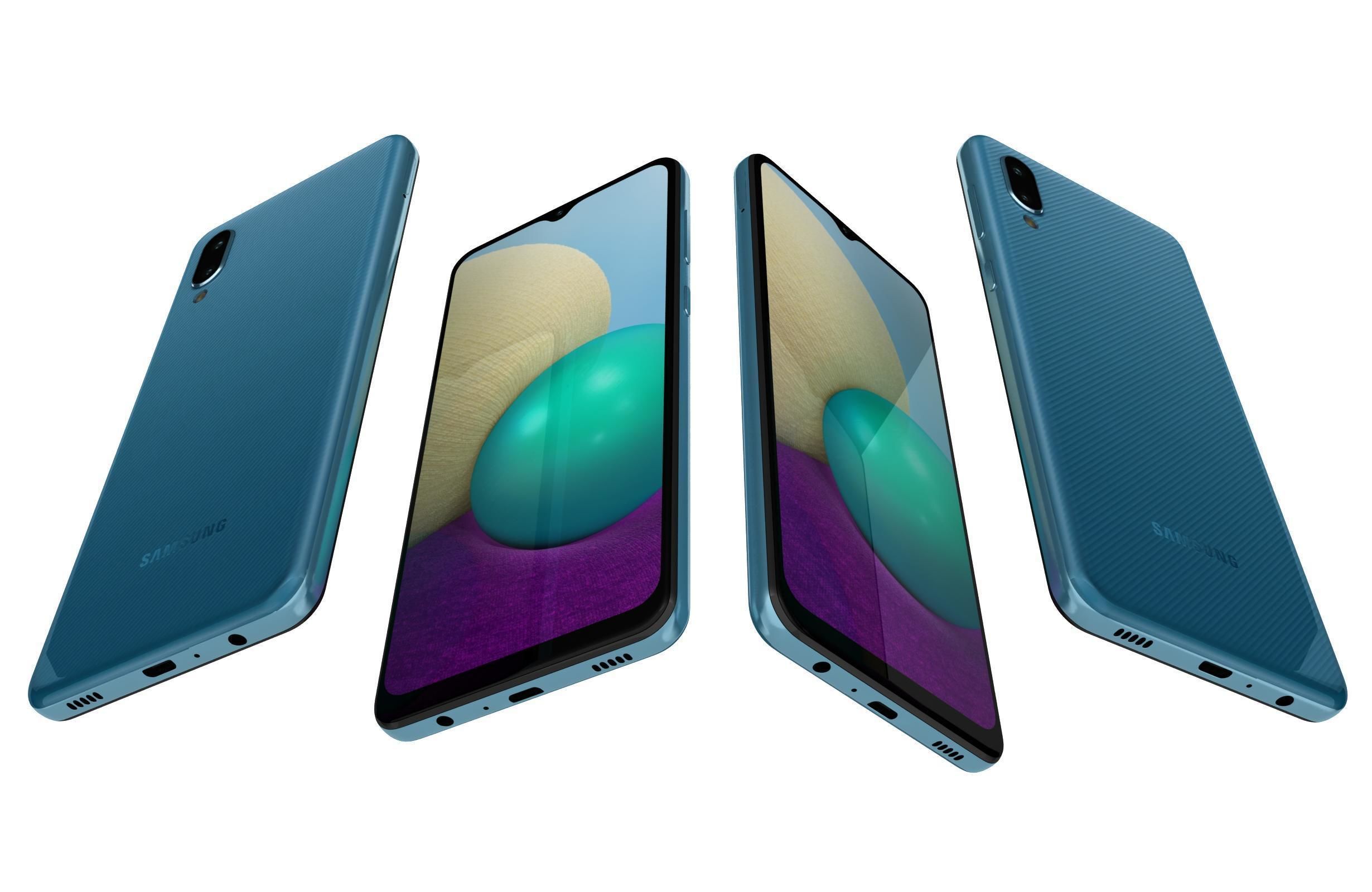 Samsung Galaxy A02 And A02s Collection 3D model_26