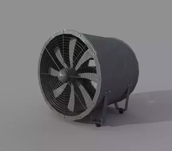Industrial Rusted Fan