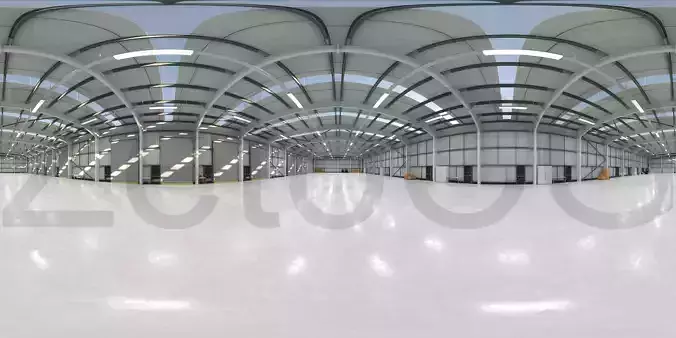 HDRI - Warehouse Interior 2b - 8k resolution