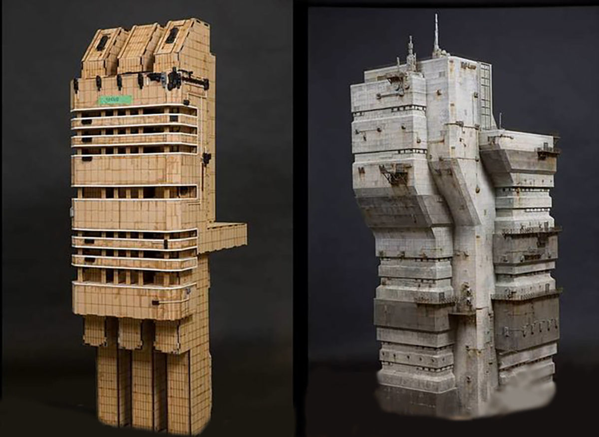 Bladerunner Cyberpunk Buildings vol 2 Low-poly 3D model_2