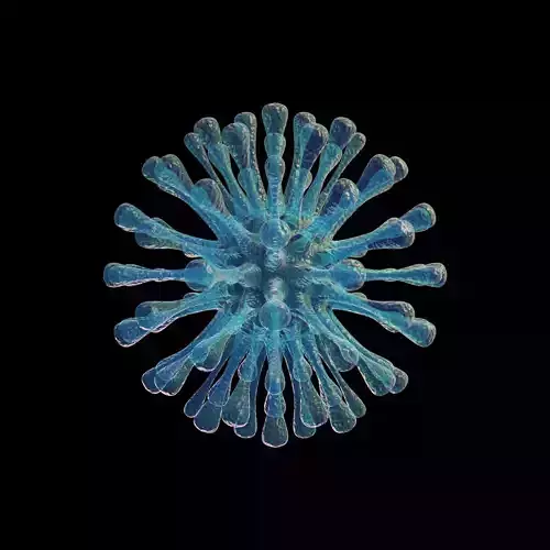 Virus Covid 19 3D model