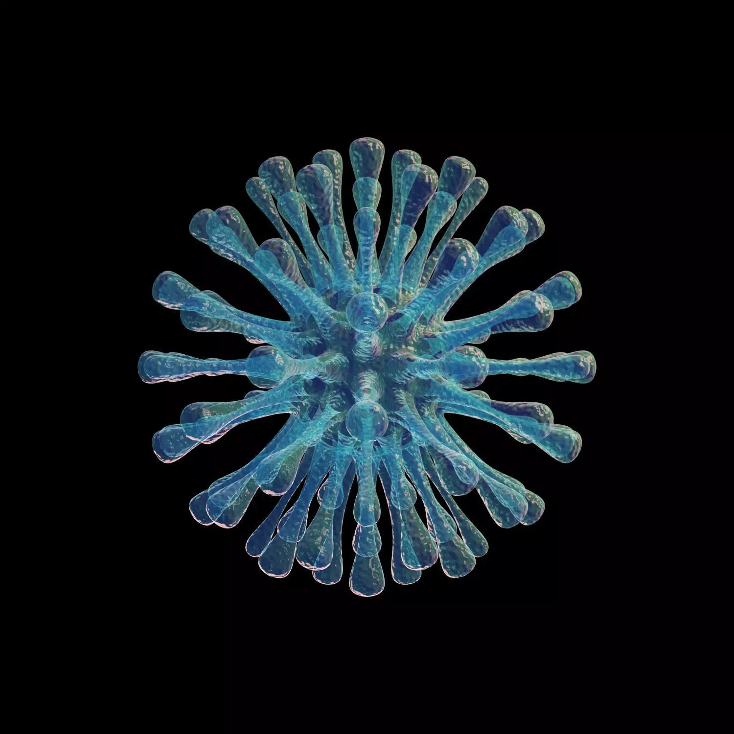 Virus Covid 19 3D model_0