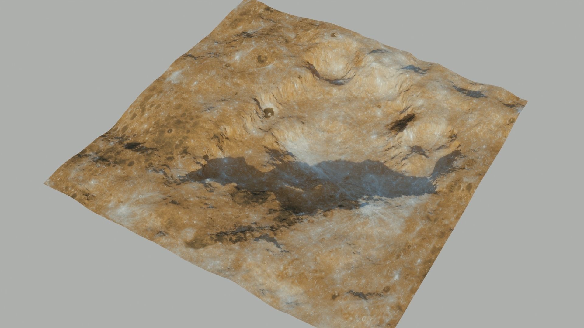 Planet Surface 3D model 3D model_2