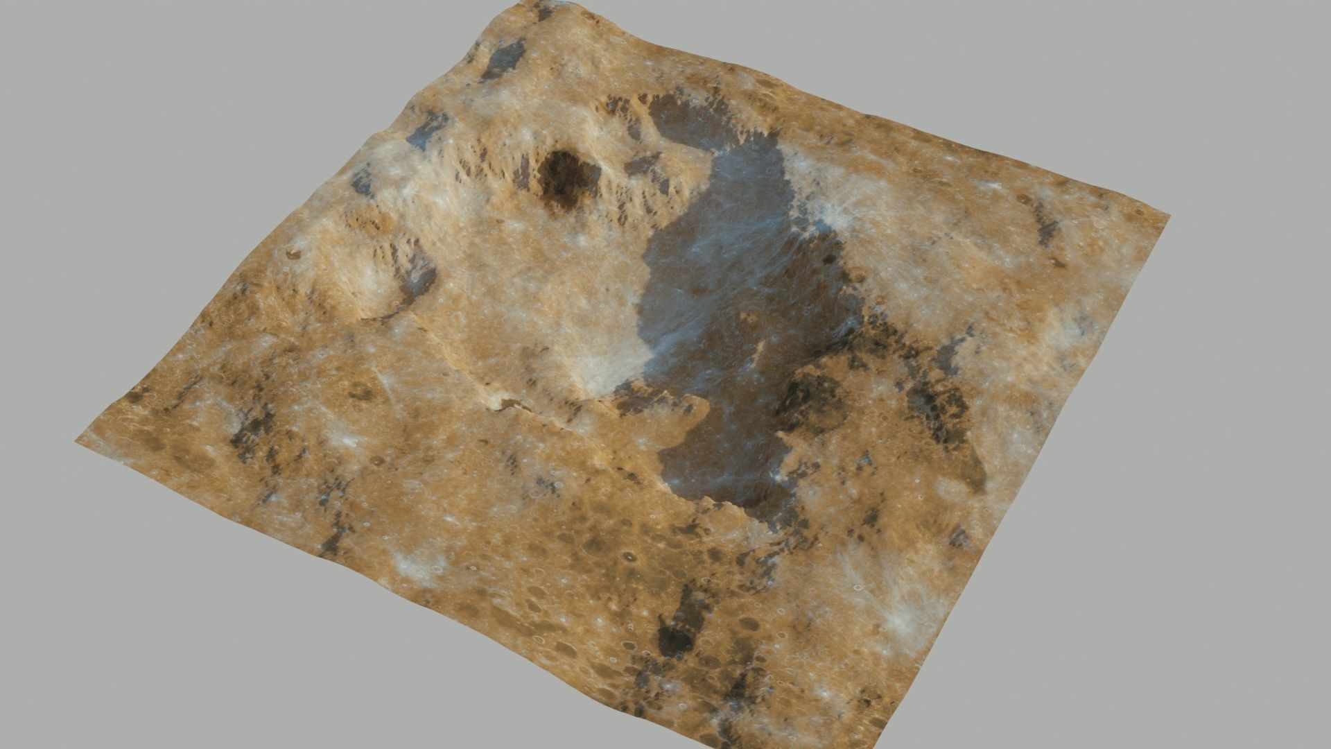 Planet Surface 3D model 3D model_7