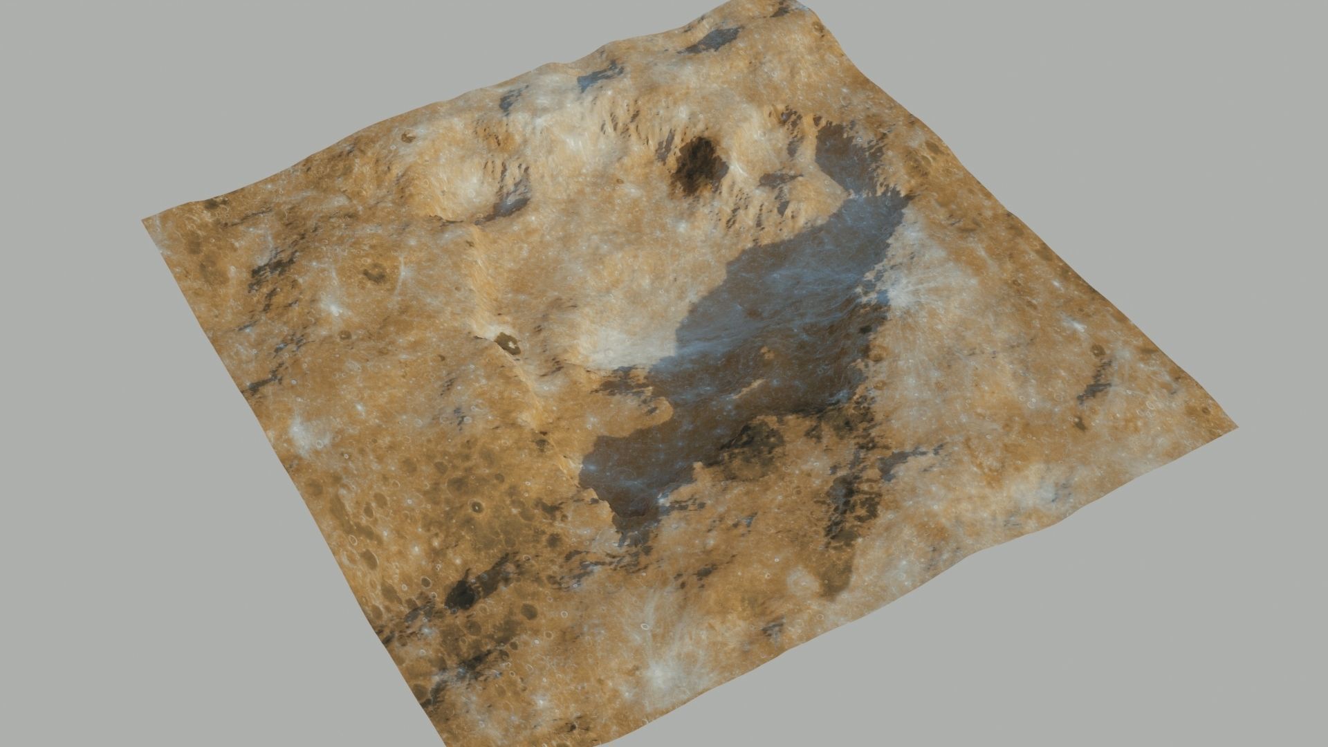 Planet Surface 3D model 3D model_1