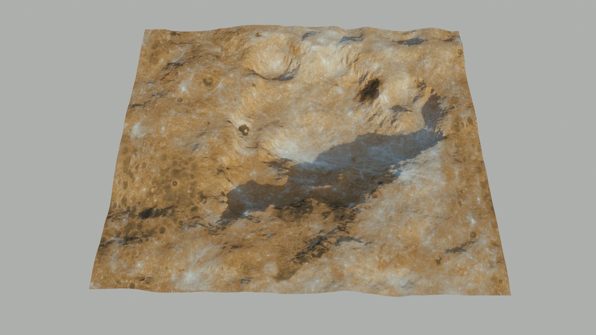 Planet Surface 3D model 3D model_4