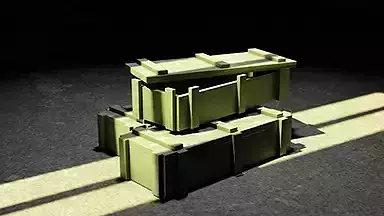 Military Box 3D print model