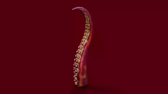 Kraken Tentacle 3D model