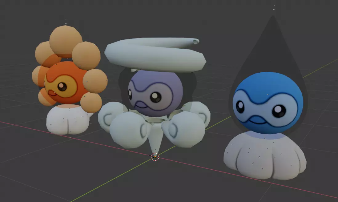 Castform Read Description Free 3D model