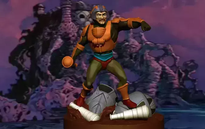 Man at arms from He-man Saga