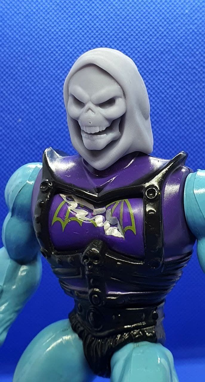 Skeletor  Head Master Of The Universe for Vintage Model 3D print model_6