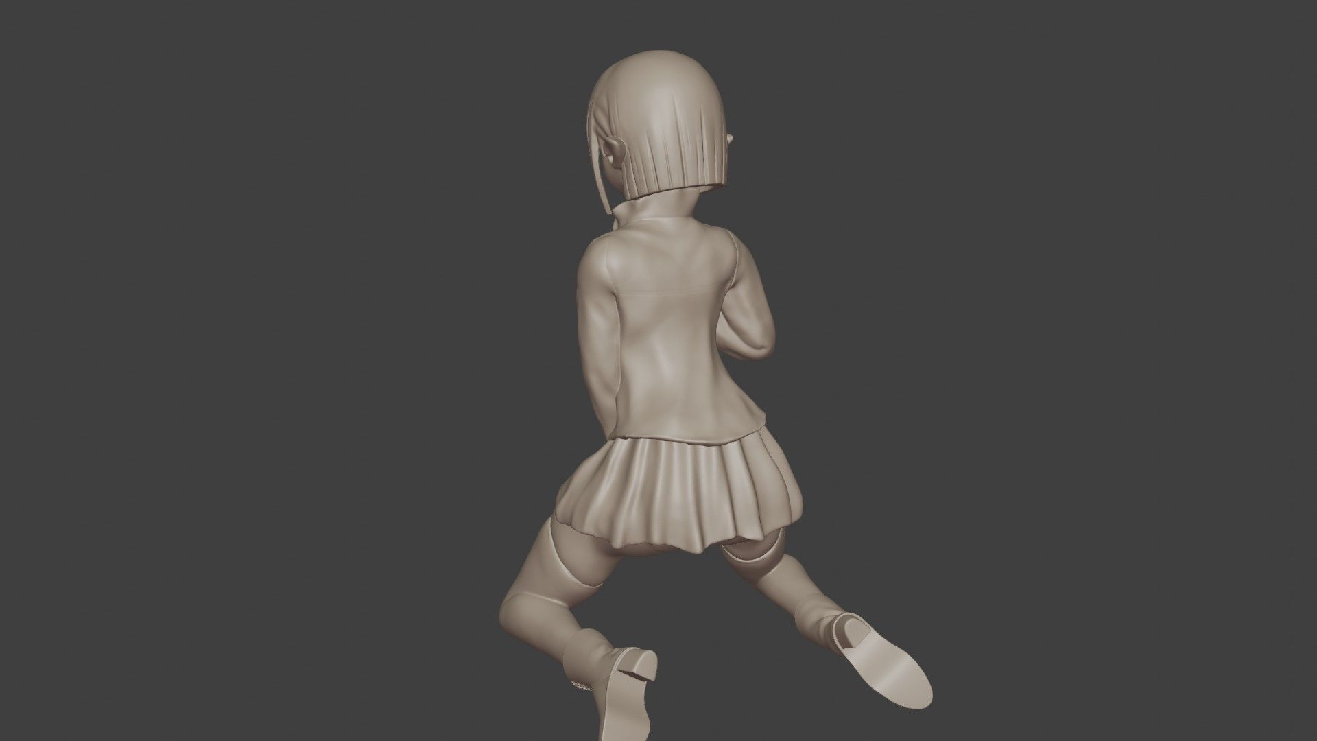 Eina Tulle Figurine 3D print model_12