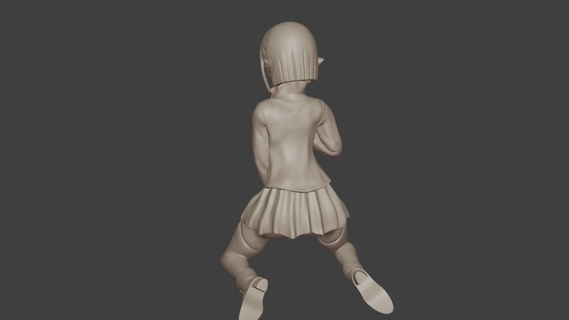 Eina Tulle Figurine 3D print model_13