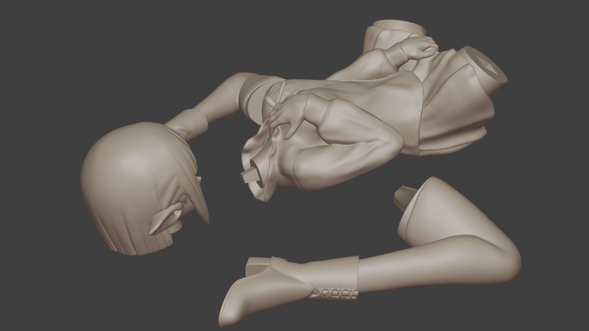 Eina Tulle Figurine 3D print model_37