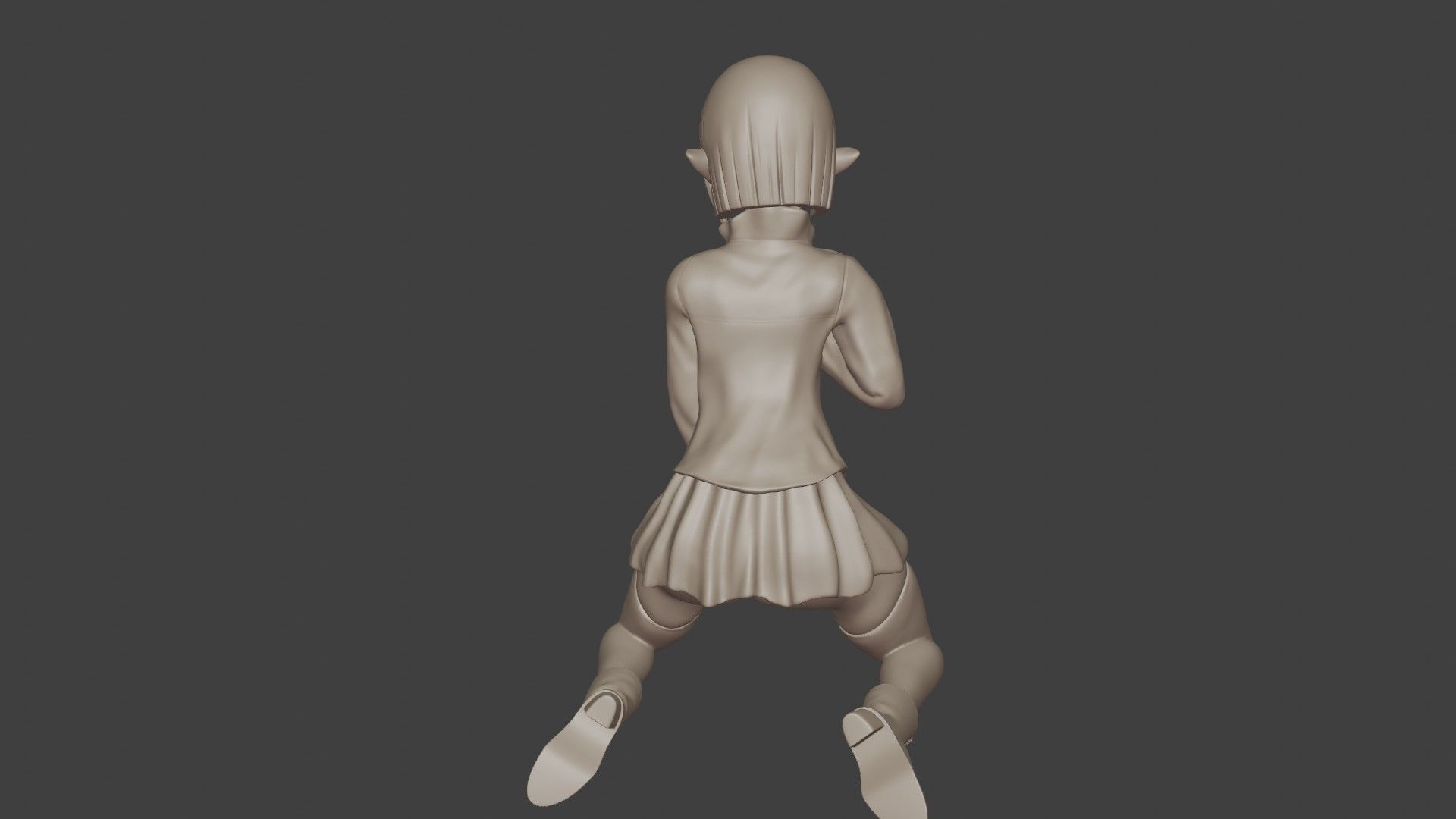 Eina Tulle Figurine 3D print model_15