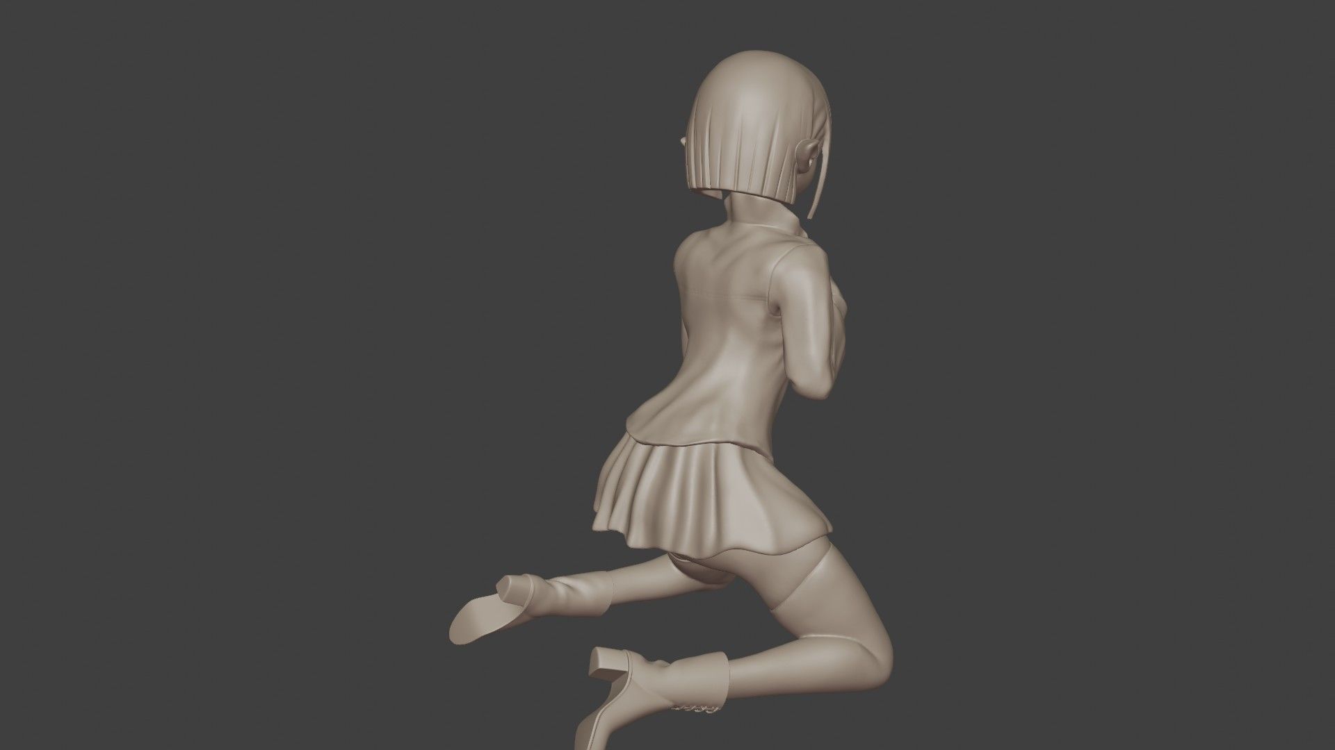 Eina Tulle Figurine 3D print model_20