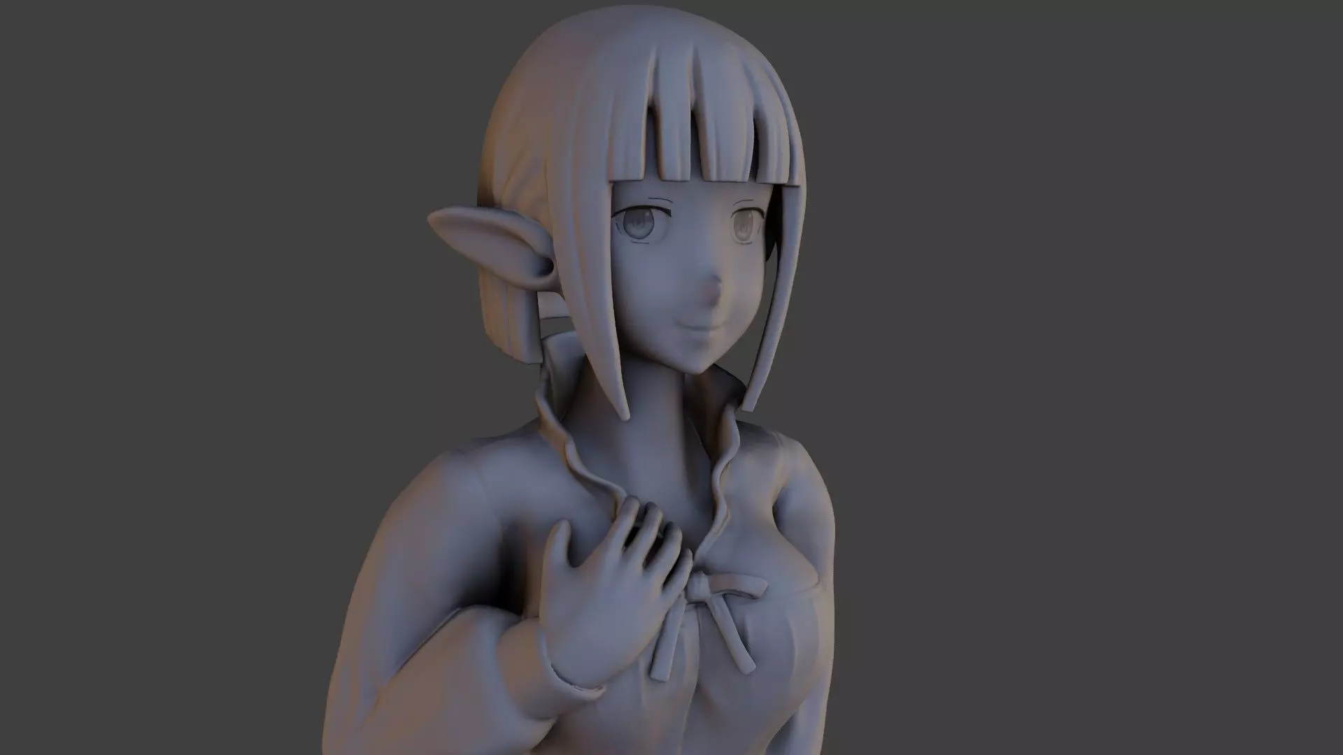 Eina Tulle Figurine 3D print model_0