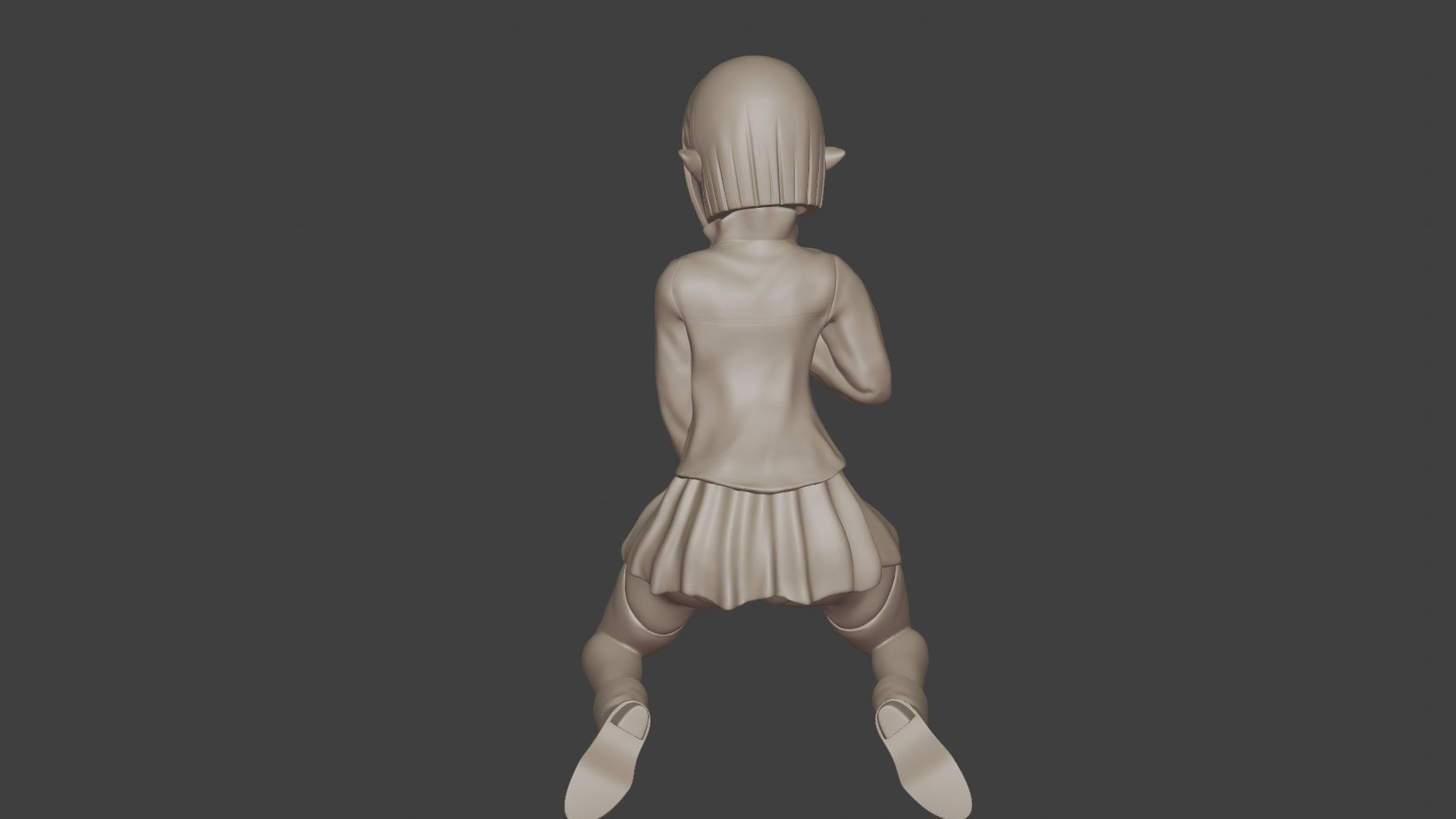 Eina Tulle Figurine 3D print model_14