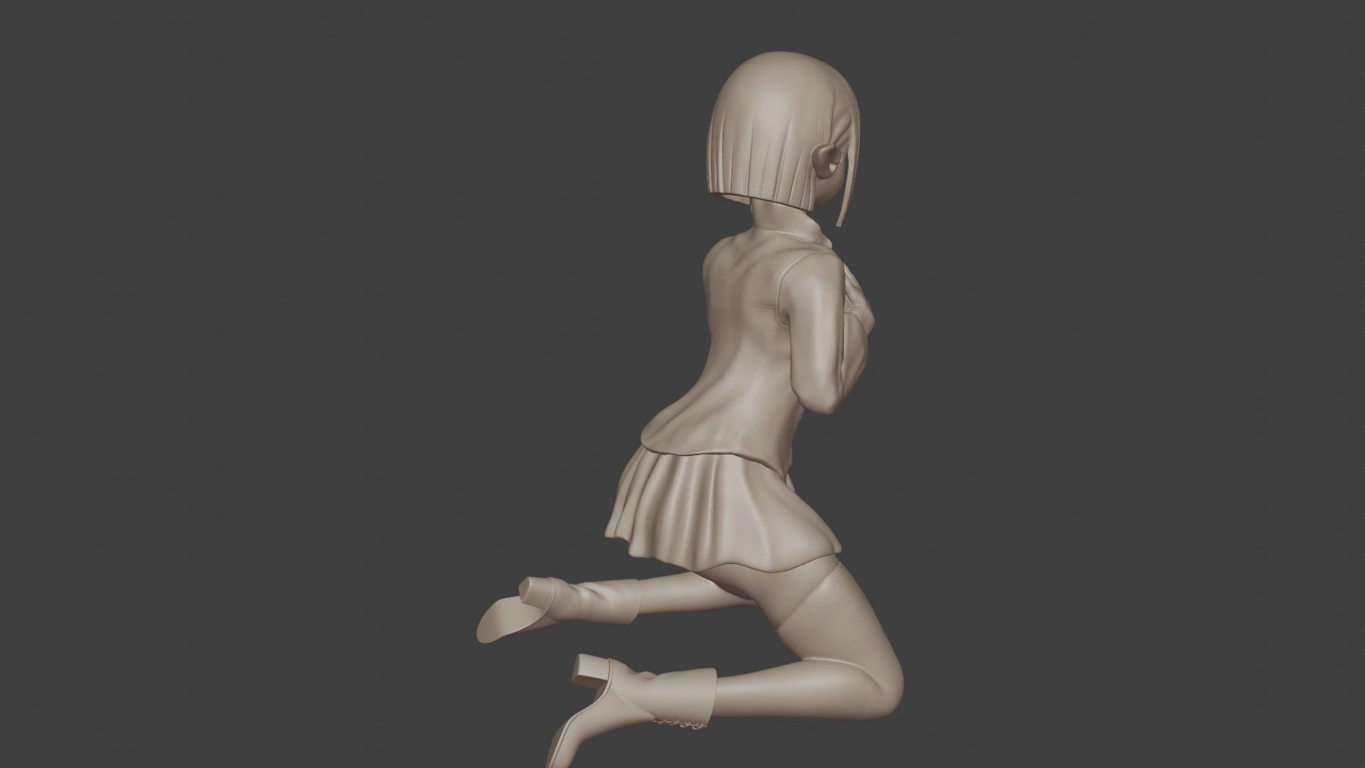 Eina Tulle Figurine 3D print model_21