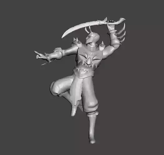 Blood Moon Shen 3D Model