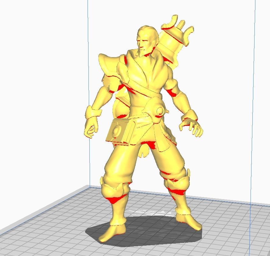 Guardian of the sands Ryze 3D Model 3D print model_1