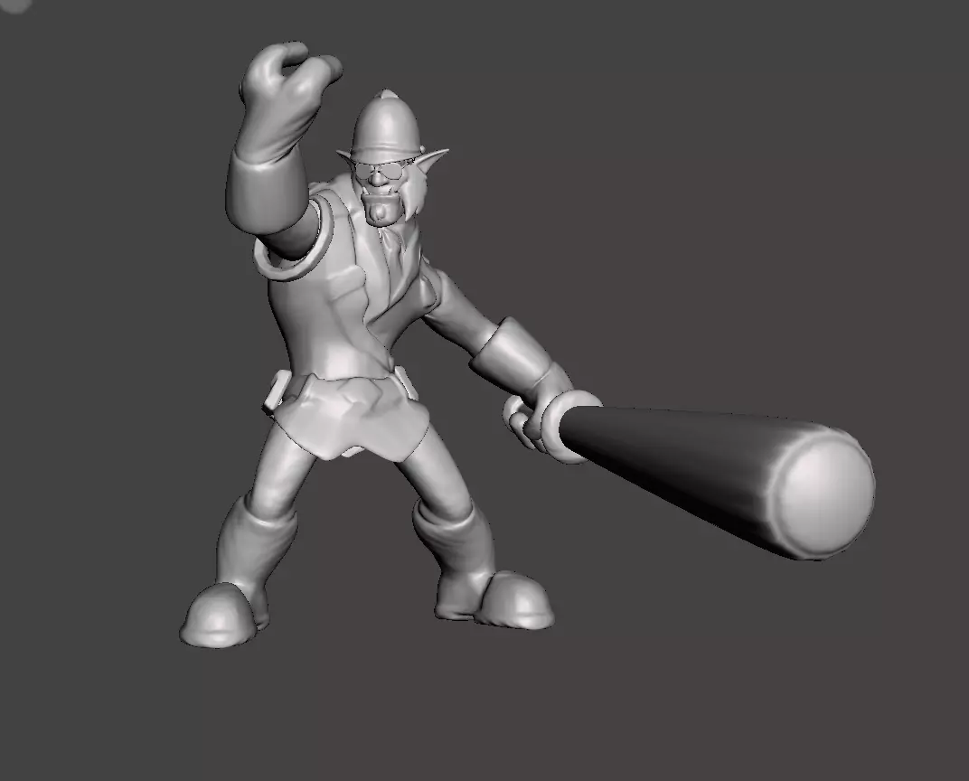 Constable Trundle 3D Model 3D print model_0