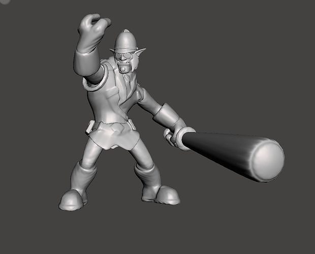 Constable Trundle 3D Model 3D print model