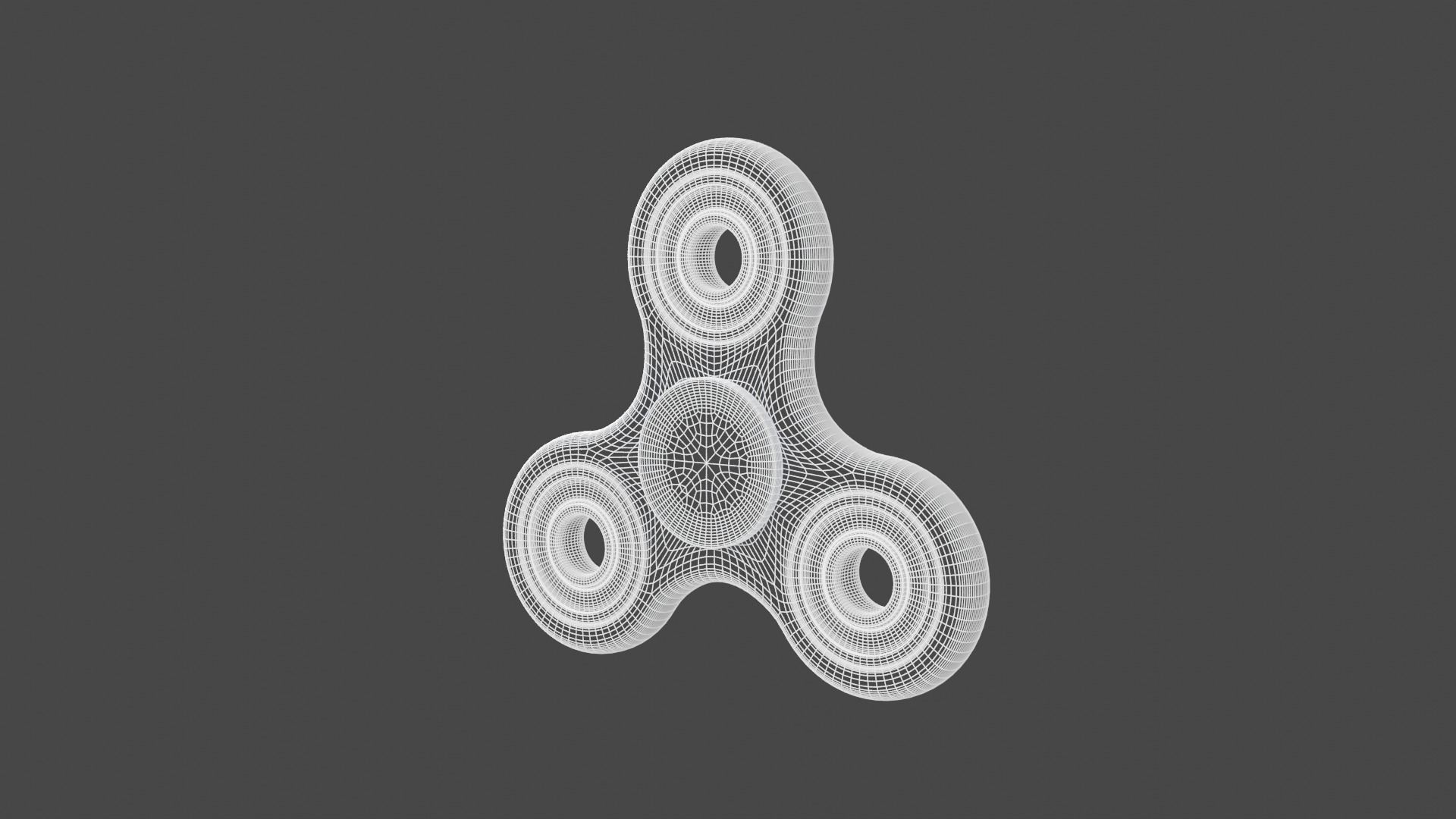 Fidget Spinner - Used 3D model_2