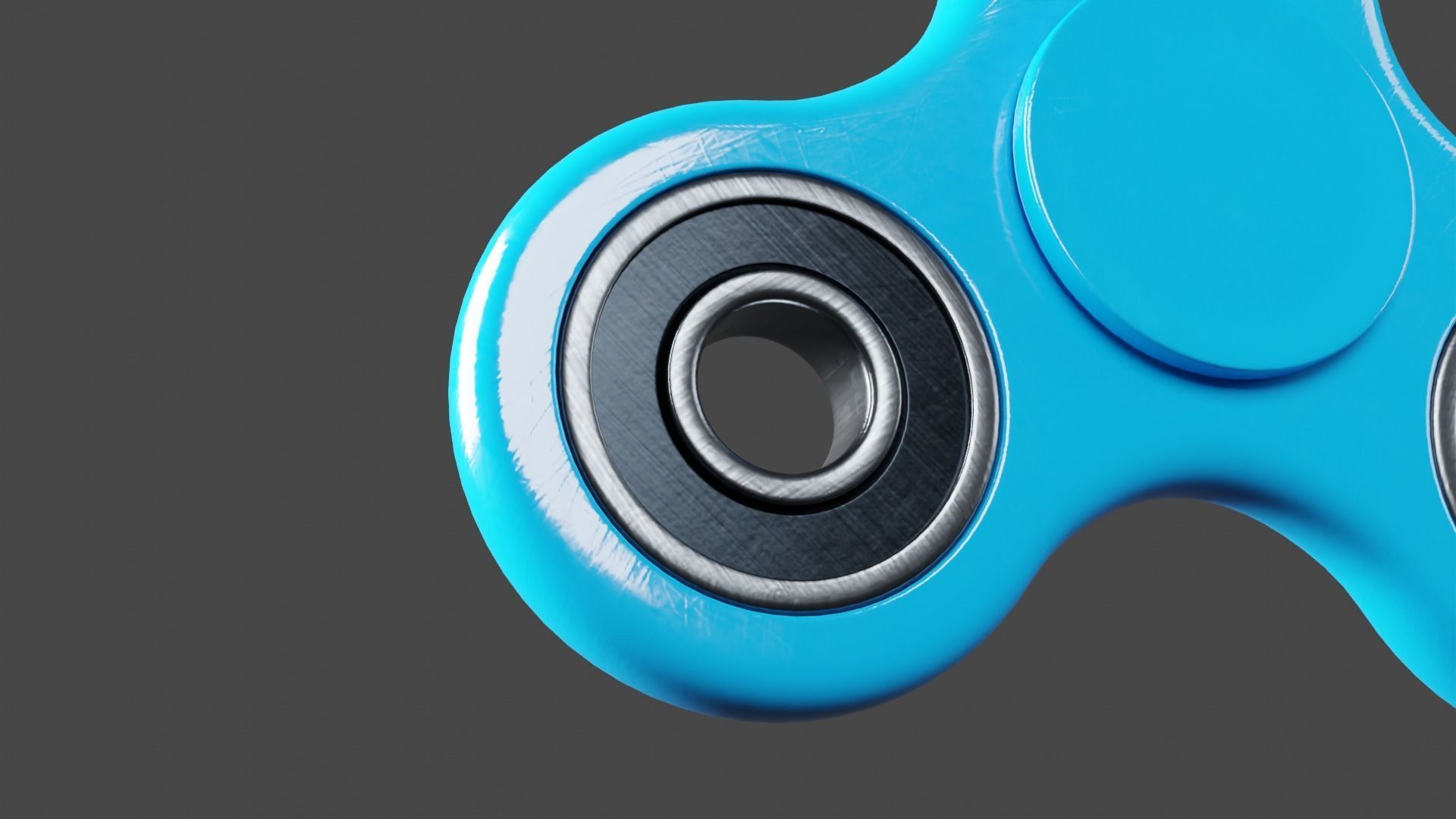 Fidget Spinner - Used 3D model_11