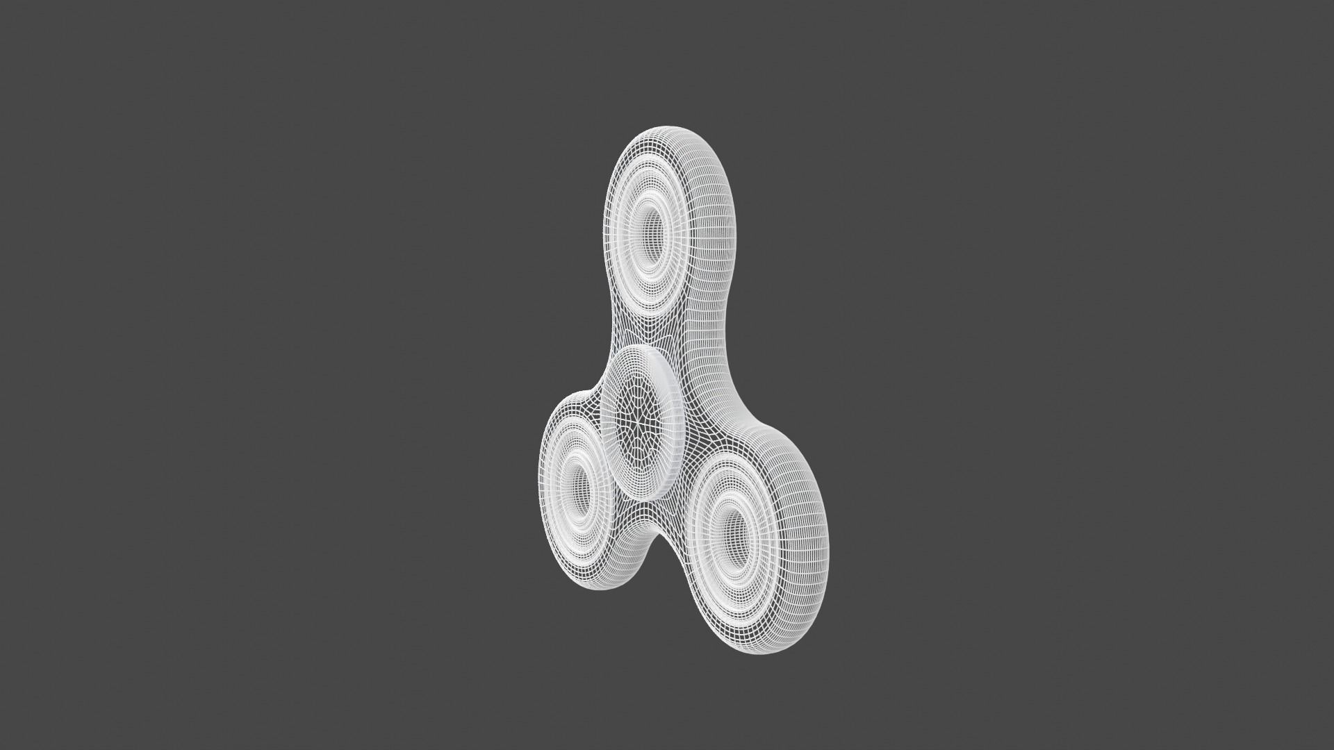 Fidget Spinner - Used 3D model_8