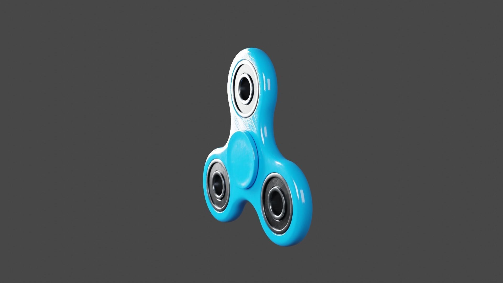 Fidget Spinner - Used 3D model_7