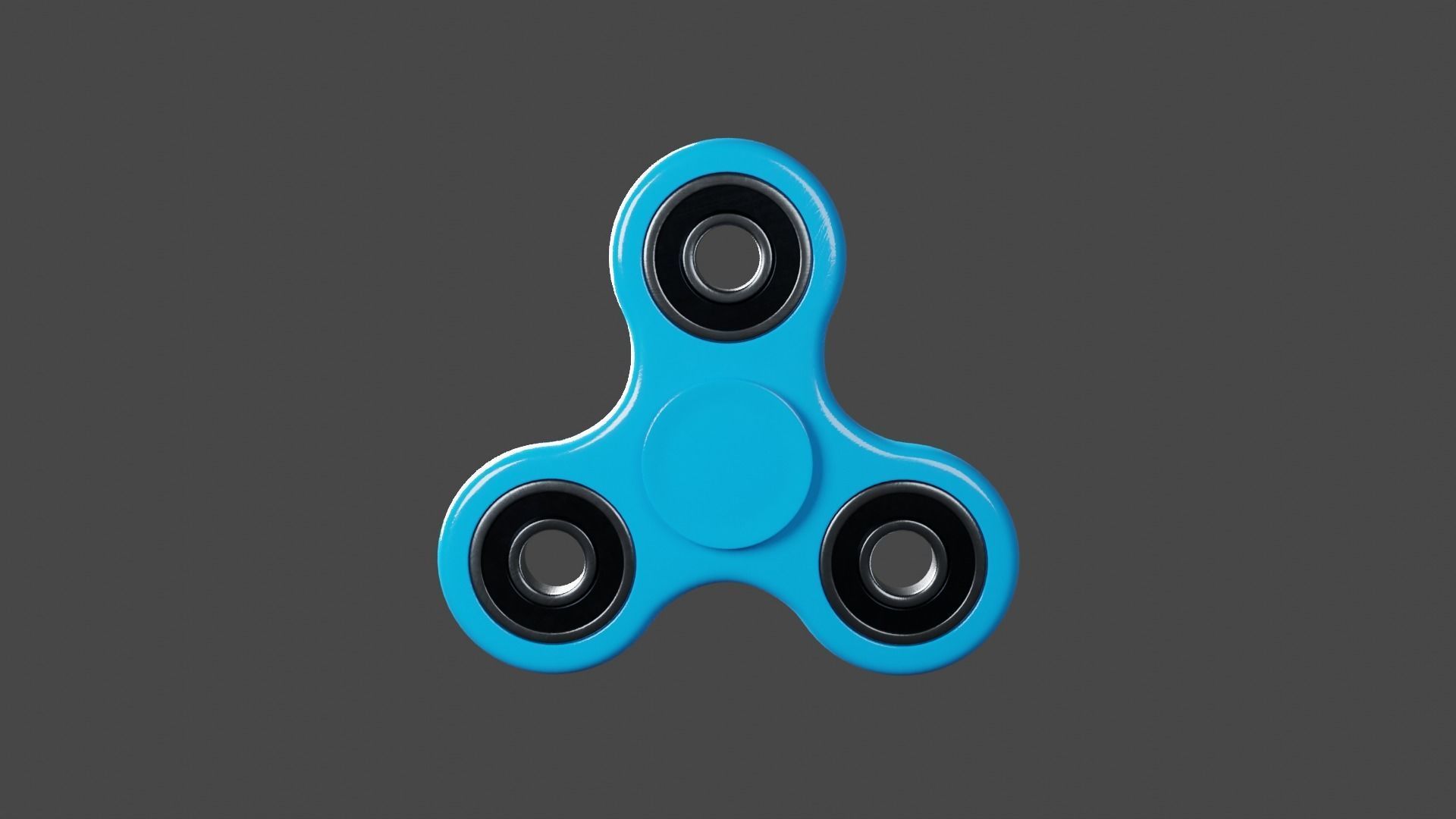Fidget Spinner - Used 3D model_3