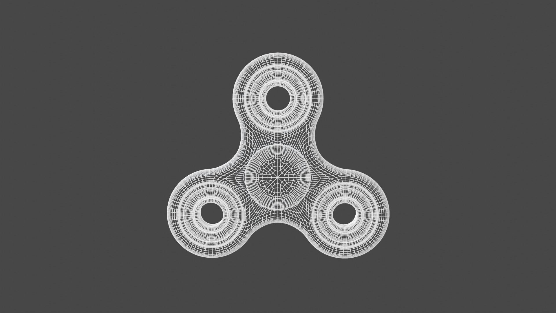Fidget Spinner - Used 3D model_4