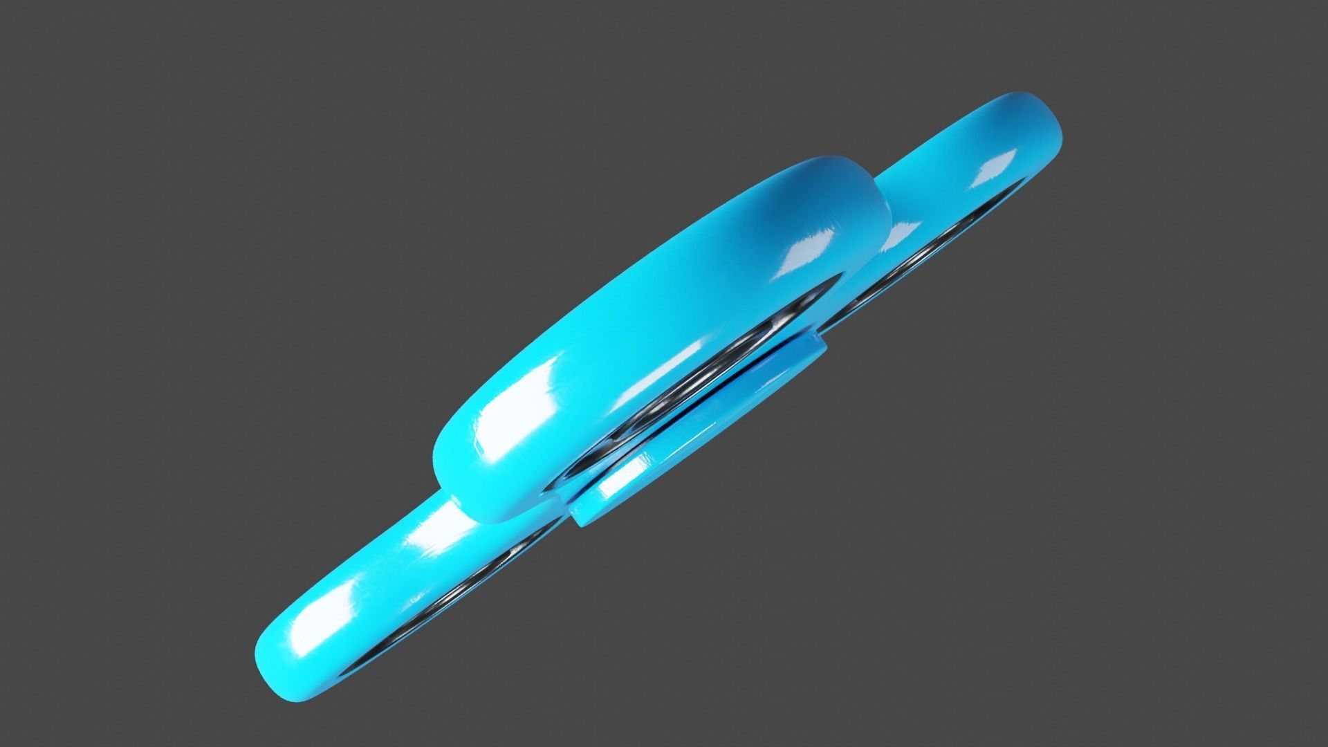 Fidget Spinner - Used 3D model_13