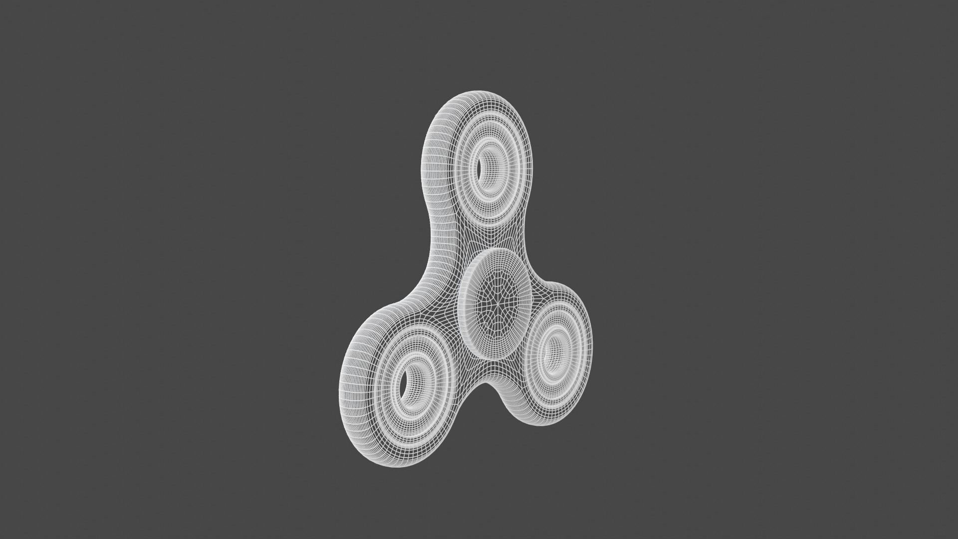 Fidget Spinner - Used 3D model_6