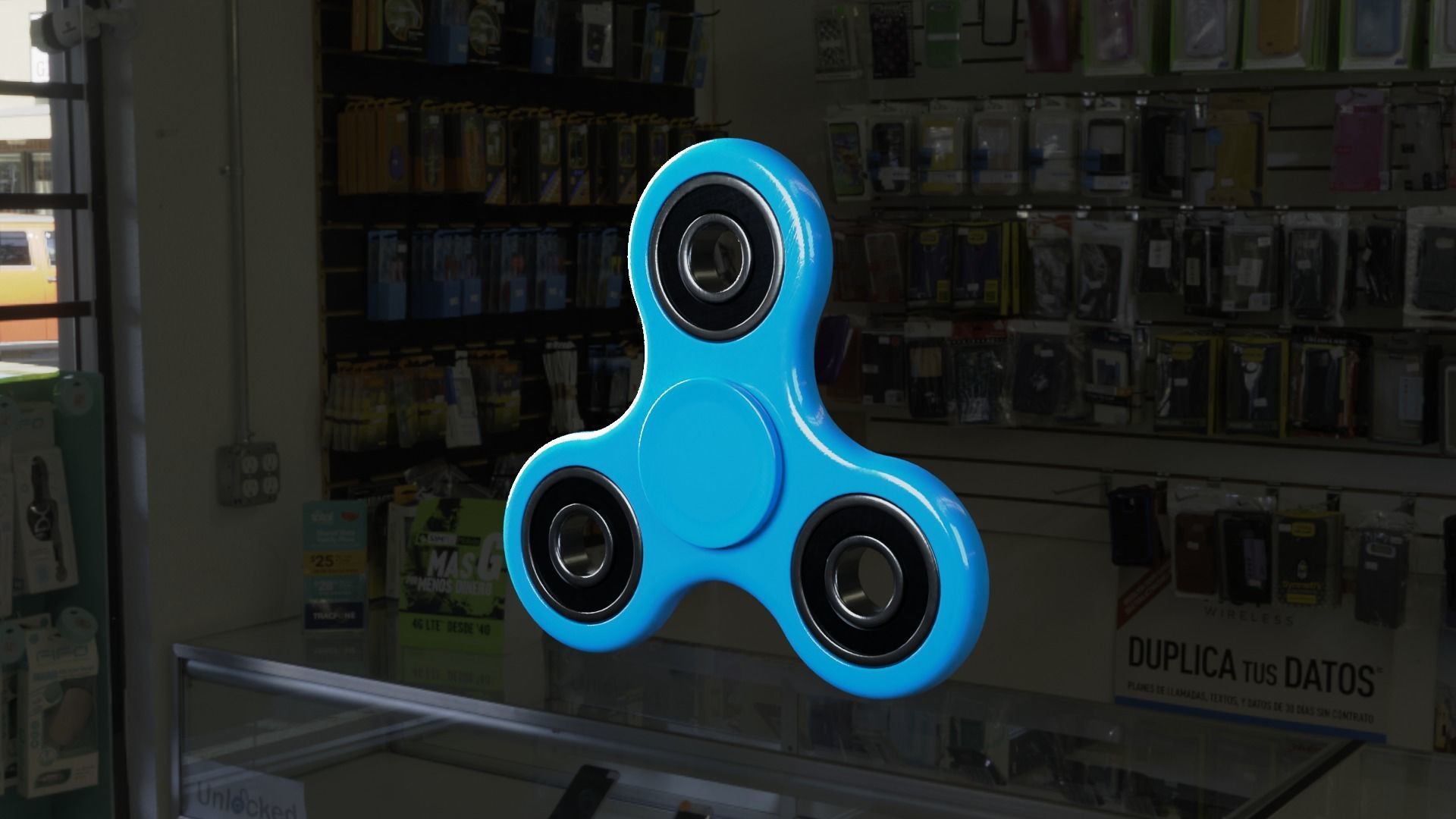 Fidget Spinner - Used 3D model_19