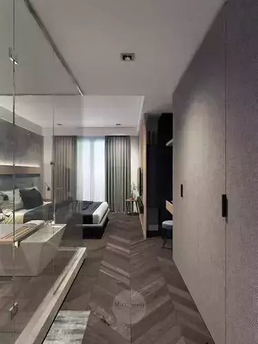 1Khanh Apartment Bedroom Design