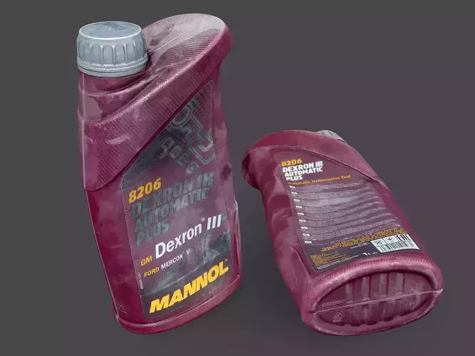 Transmission Oil Bottle 3D model