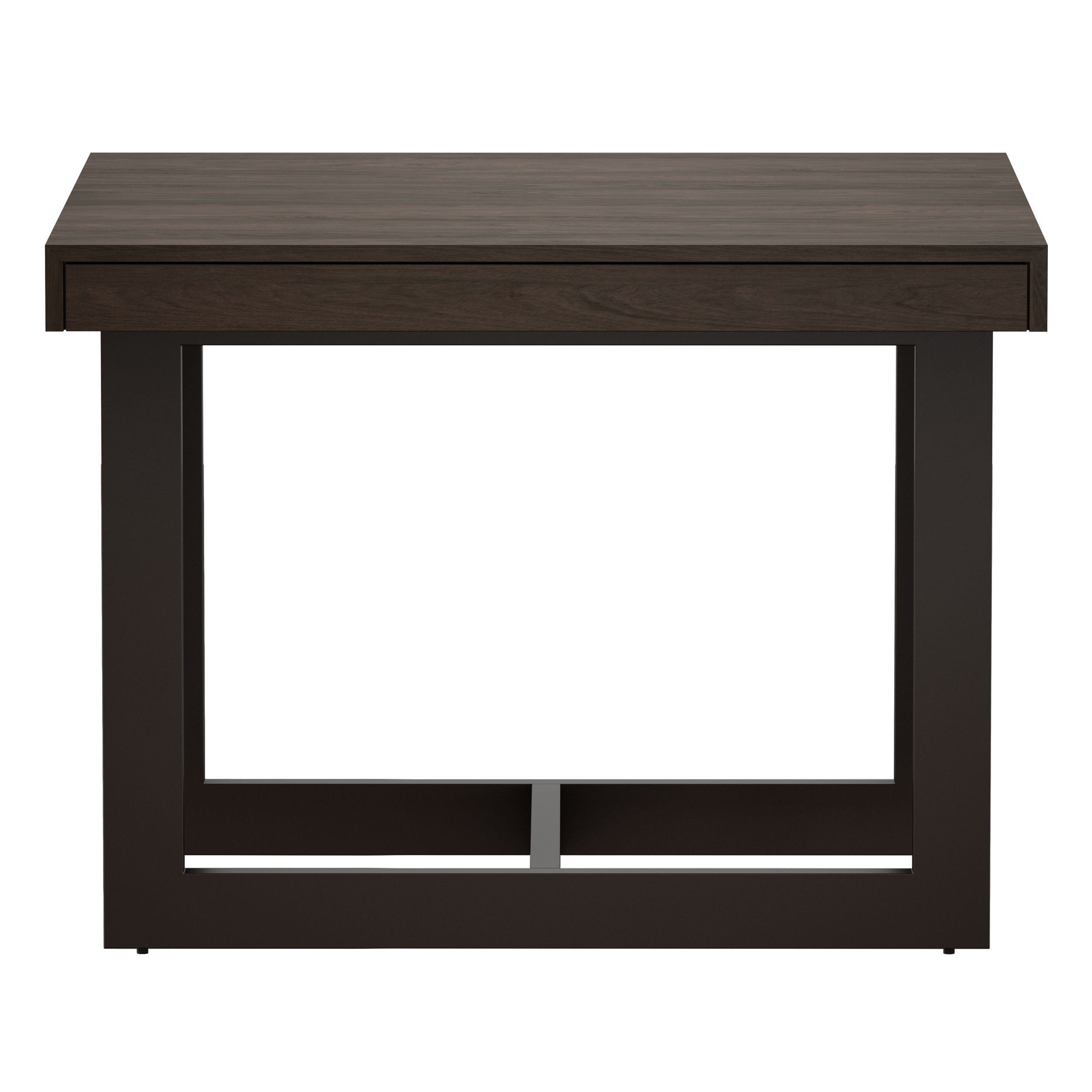 Archive Square Extension Dining Table Crate and Barrel Low-poly 3D model_6