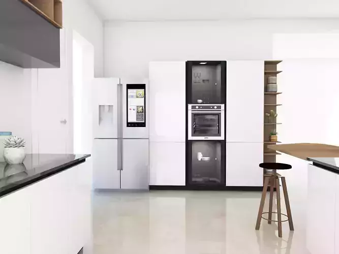 Modern Kitchen 3D model