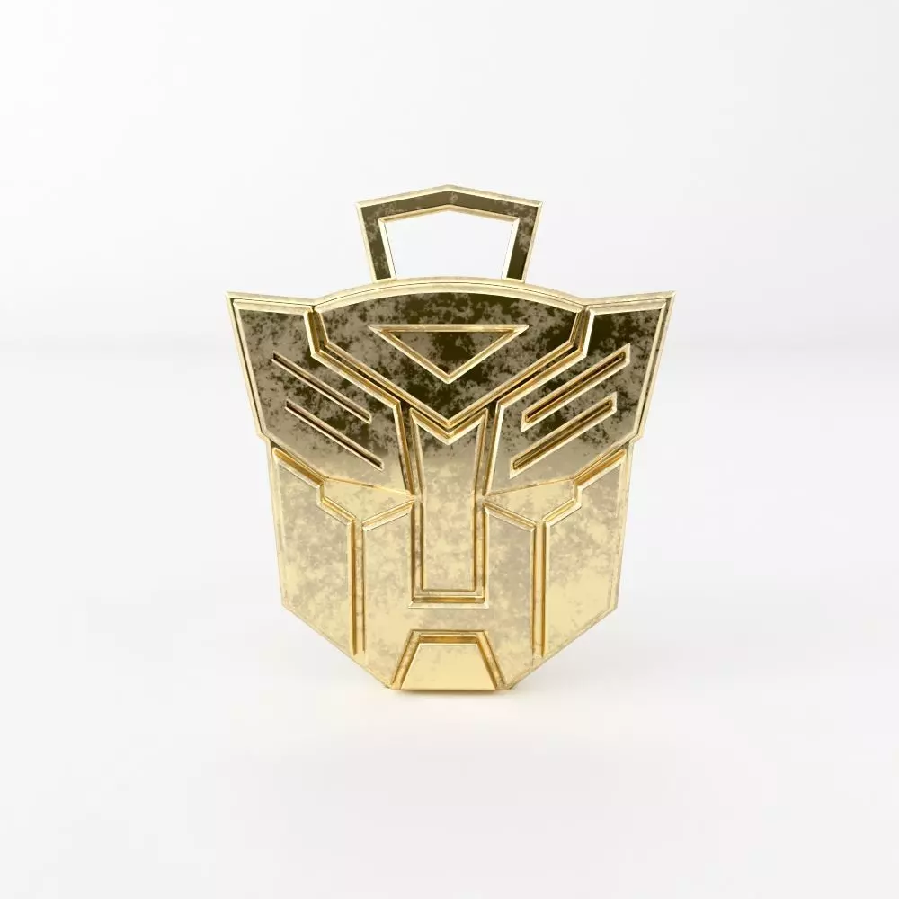 Optimus prime pendant 3D print model_0