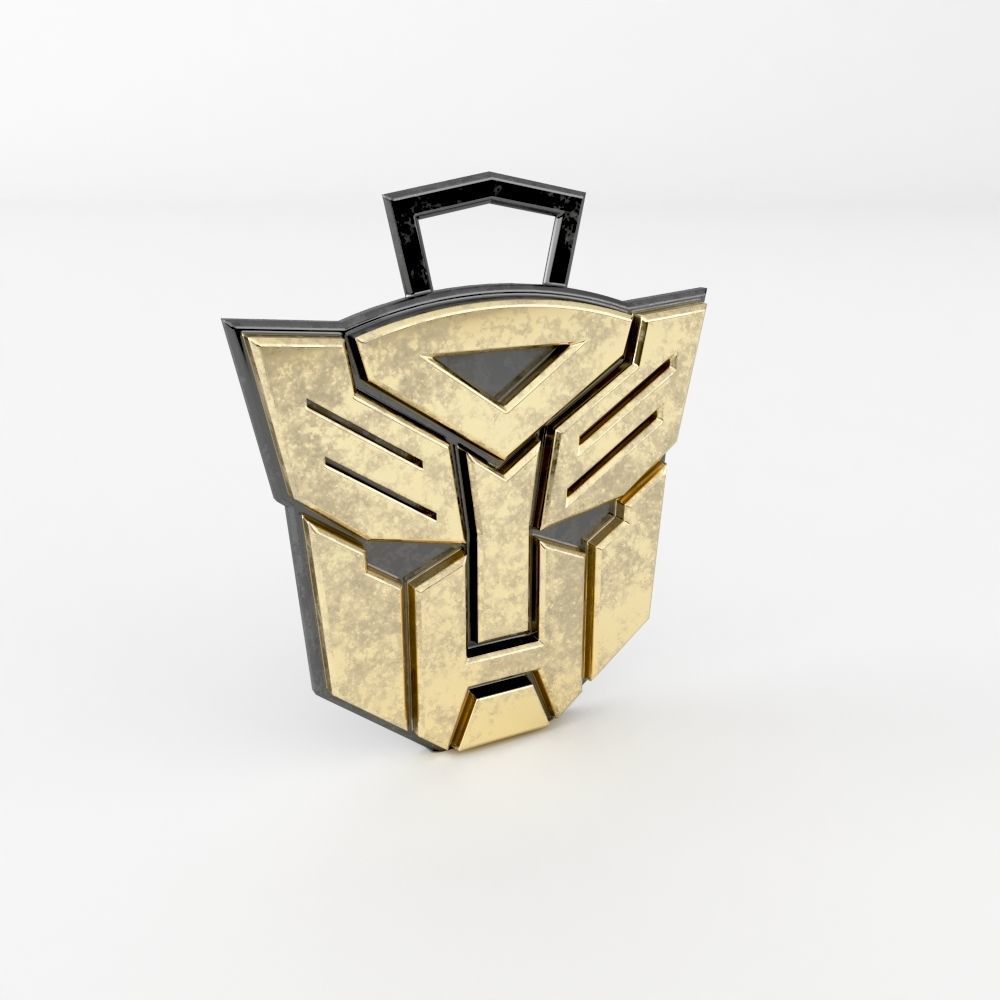 Optimus prime pendant 3D print model_7